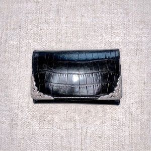 Genuine Brighton Black Faux Leather Handbag/Crossbody Bag